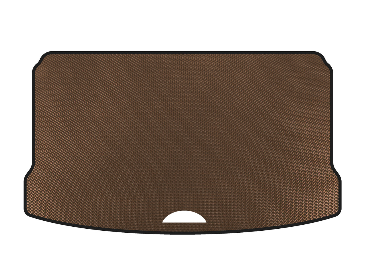 Автоковрик Digital Designs Mini Cooper F55/56/57 2014-2023 г. 16x16x120 см Коричневый (2546144049)