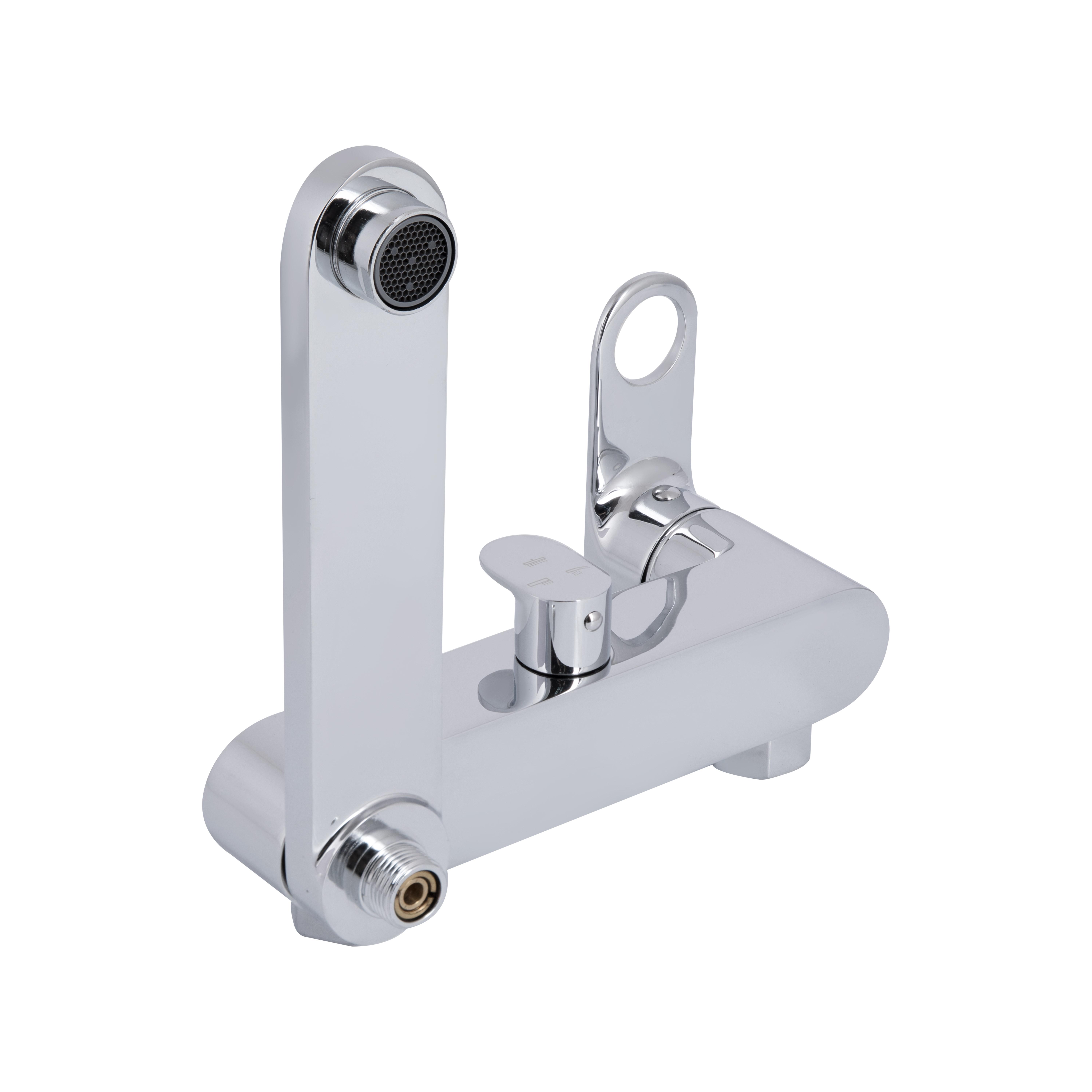 Душевая система универсальная Qtap Jay на три потребителя с изливом QTJAY111CRM45543 Chrome (SD00051667) - фото 7