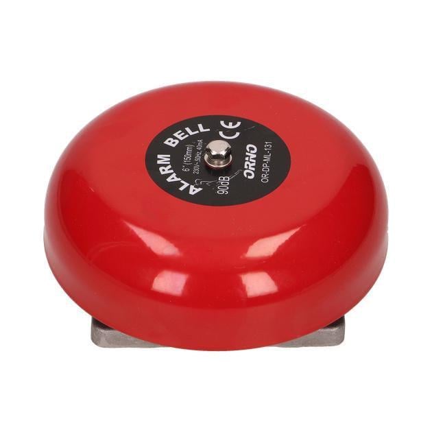 Звонок дверной ORNO ALARM BELL 220V Красный (OR-DP-ML-131)