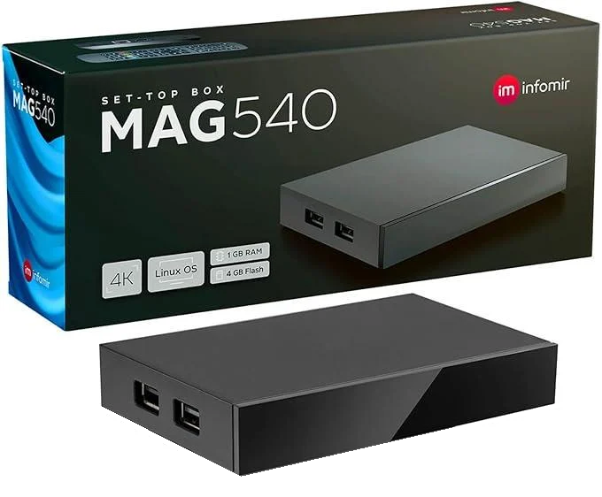 Смарт-приставка MAG 540 Infomir TV приставка OTT Linux TV box