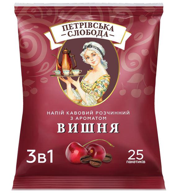 Кофейный напиток Петровская Слобода Вишня 3в1 25 шт. 20 г