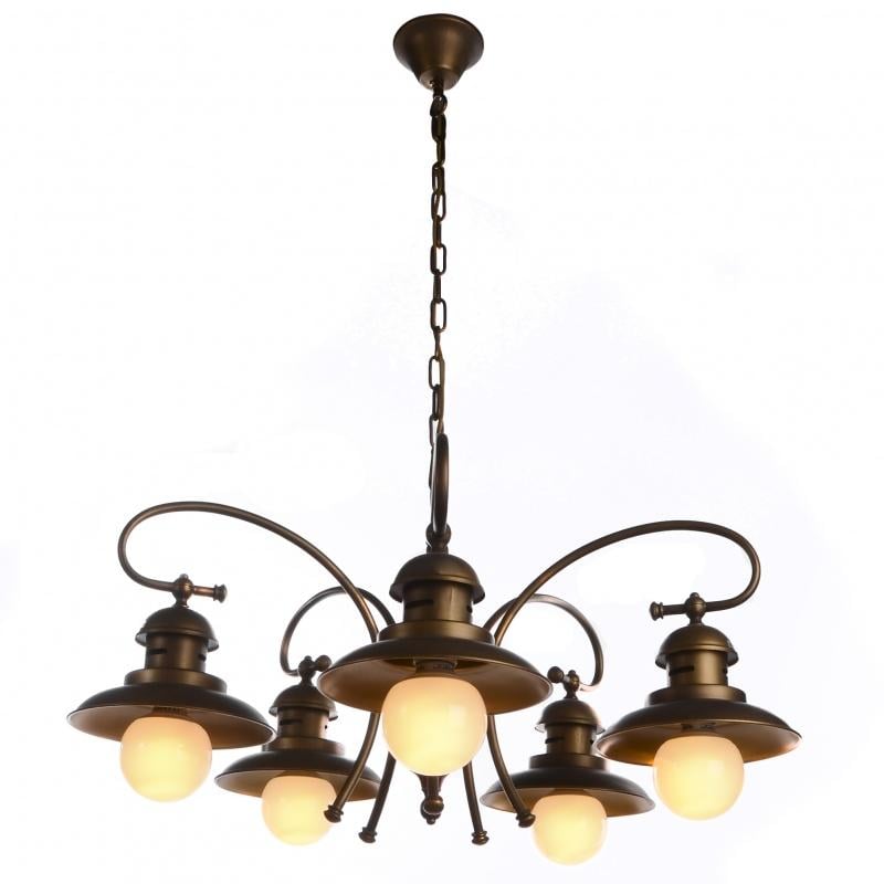 Люстра подвесная кантри Brille ELVIS-002S/5 E27