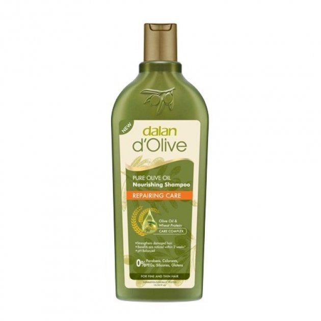 Шампунь для волос Dalan D'Olive Repairing Care восстанавливающий 400 мл (8277334)