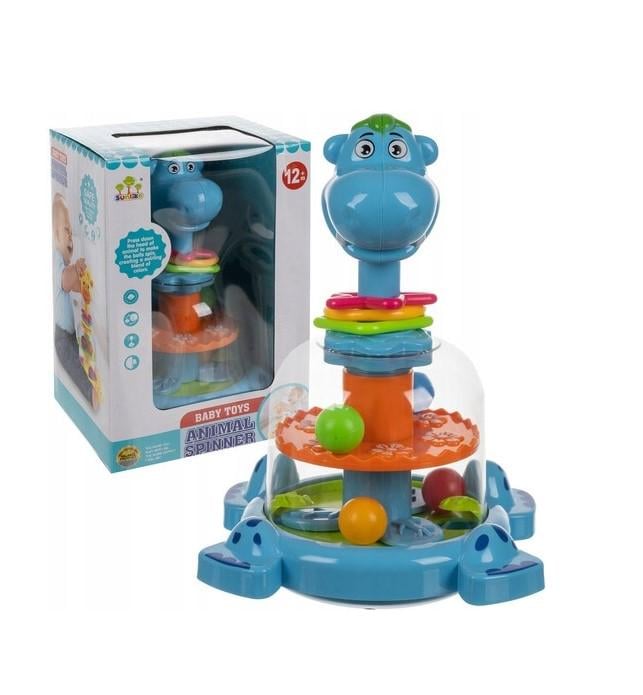 Іграшка дзига бегемот інтерактивна (24643) - фото 7 Іграшка дзига бегемот інтерактивна (24643) - фото 7