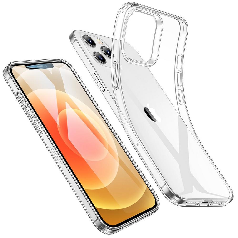 Прозрачный Чехол OneCam iPhone 12 Pro (ультратонкий силиконовый) (17470) Прозрачный Чехол OneCam iPhone 12 Pro (ультратонкий силиконовый) (17470)