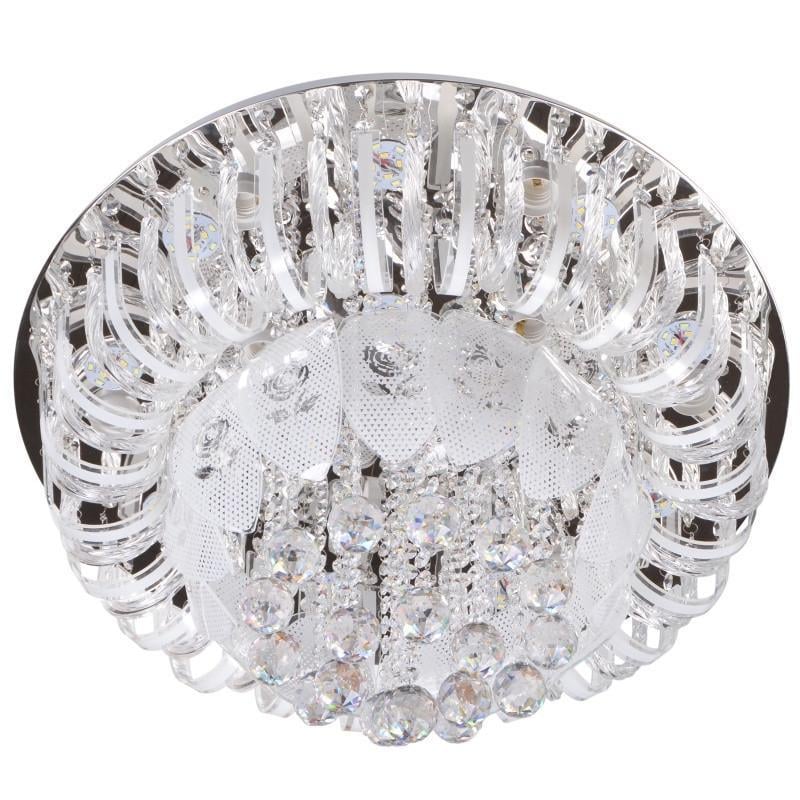 Люстра потолочная Brille хрустальная с подсветкой LED E27 60W Glass BCL-642/9 22-743
