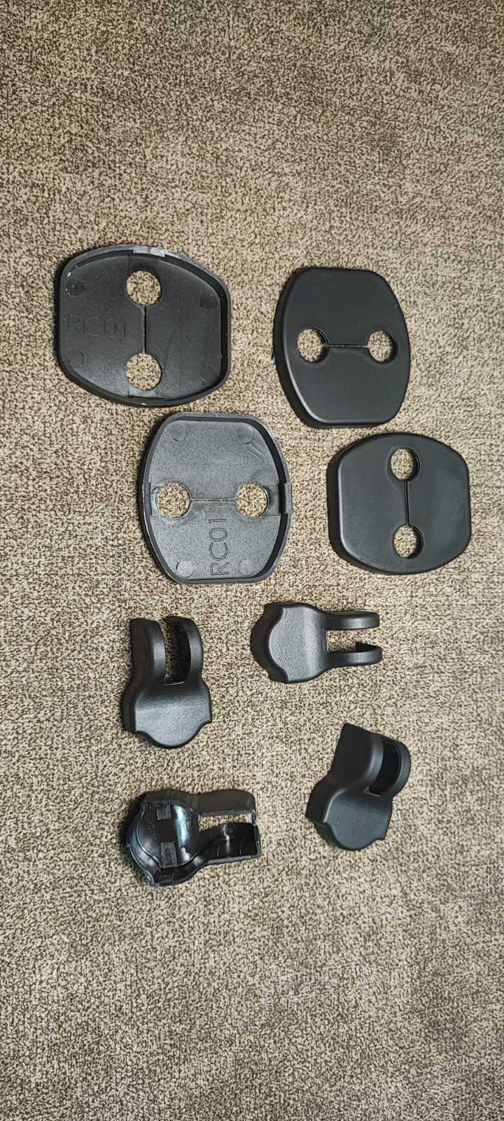 Накладки на петли и предохранители дверей Nissan X-trail T32 Rogue 8 шт. (28005580) - фото 3