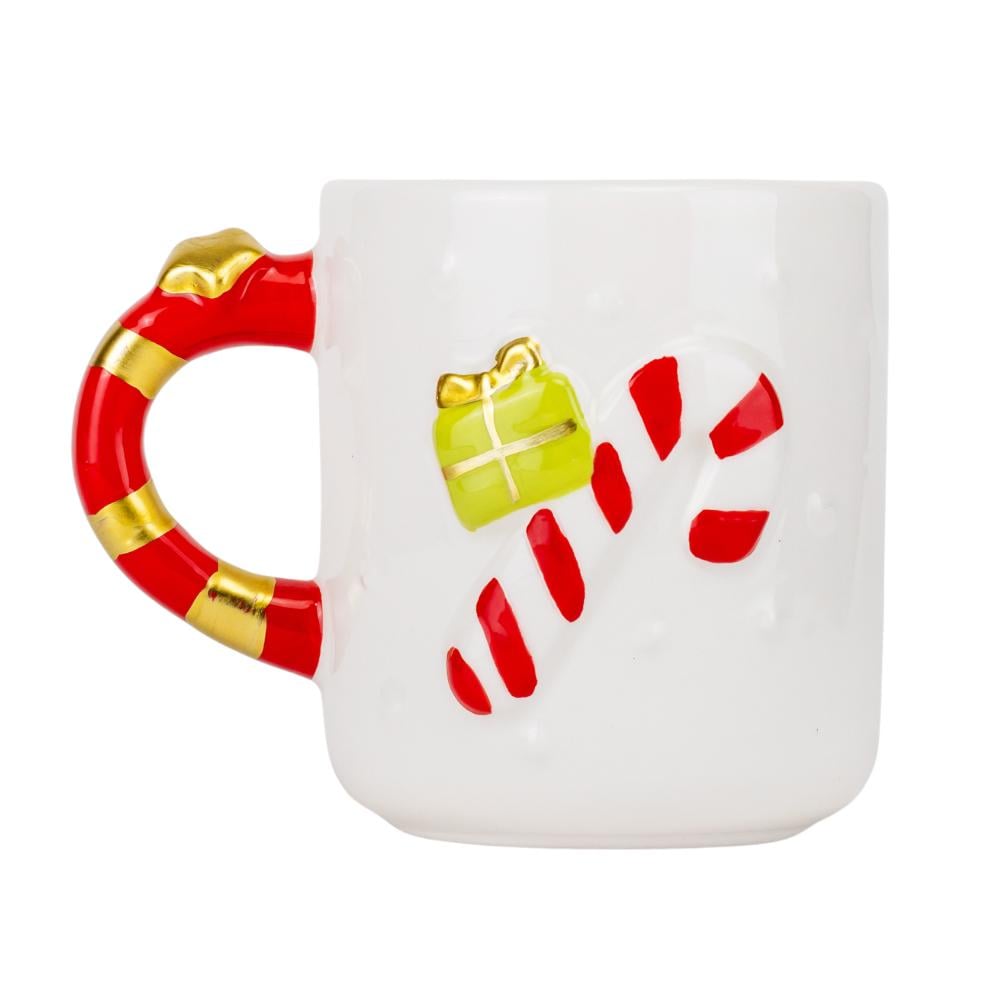 Чашка Різдвяний льодяник 300 мл (6028-005) - фото 1 Чашка Різдвяний льодяник 300 мл (6028-005) - фото 1