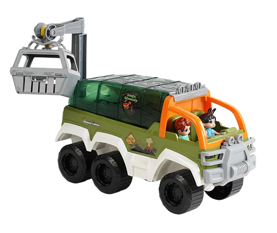 Машина игрушечная Dinosaur Explorer звуки/подсветка Multicolor (153706)