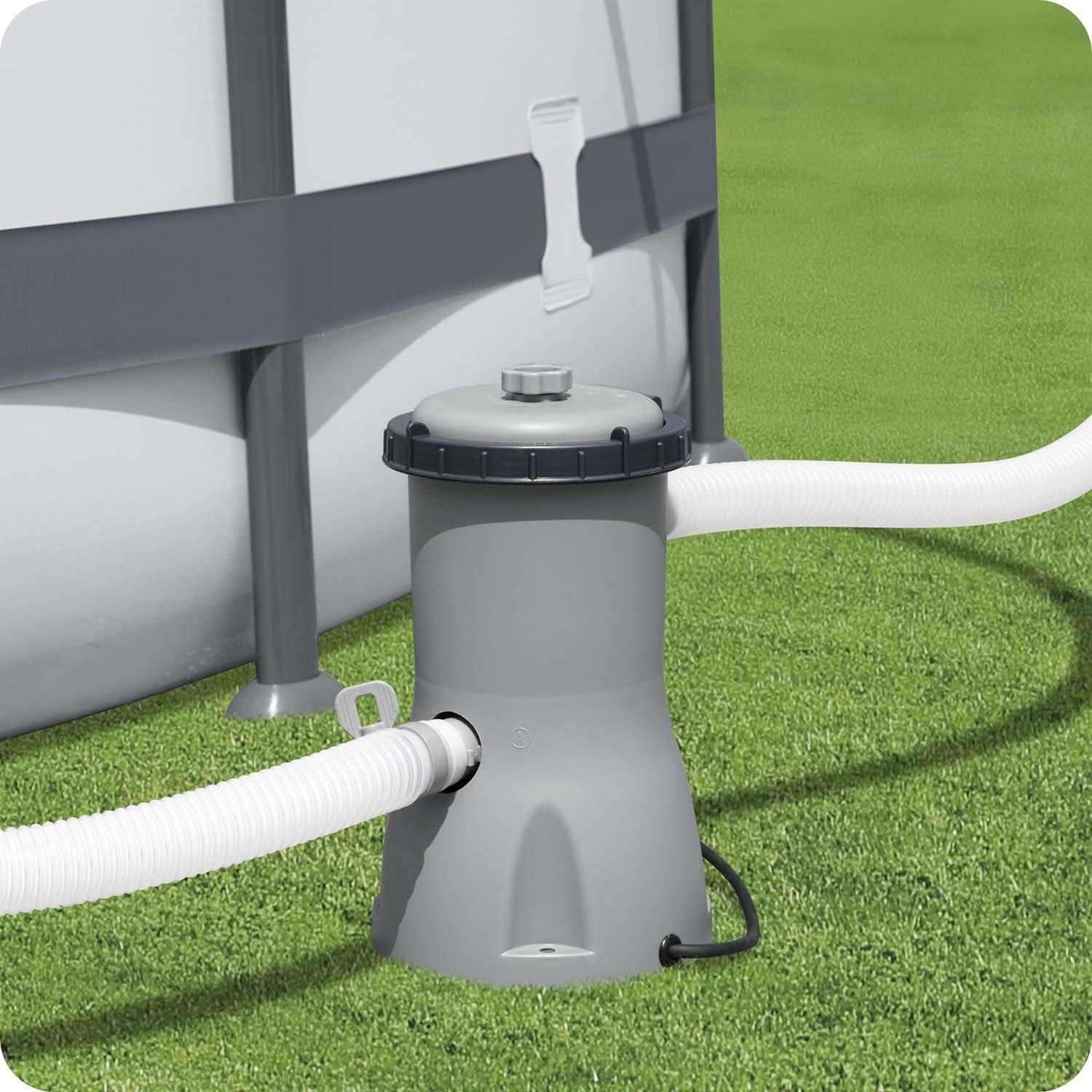 Насос для фільтрації басейну Bestway 3028 л/год (58117/58386) - фото 7