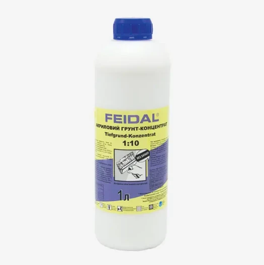 Грунт-концентрат акриловый Feidal Tiefgrund-Konzentrat 1 л (2028273572)