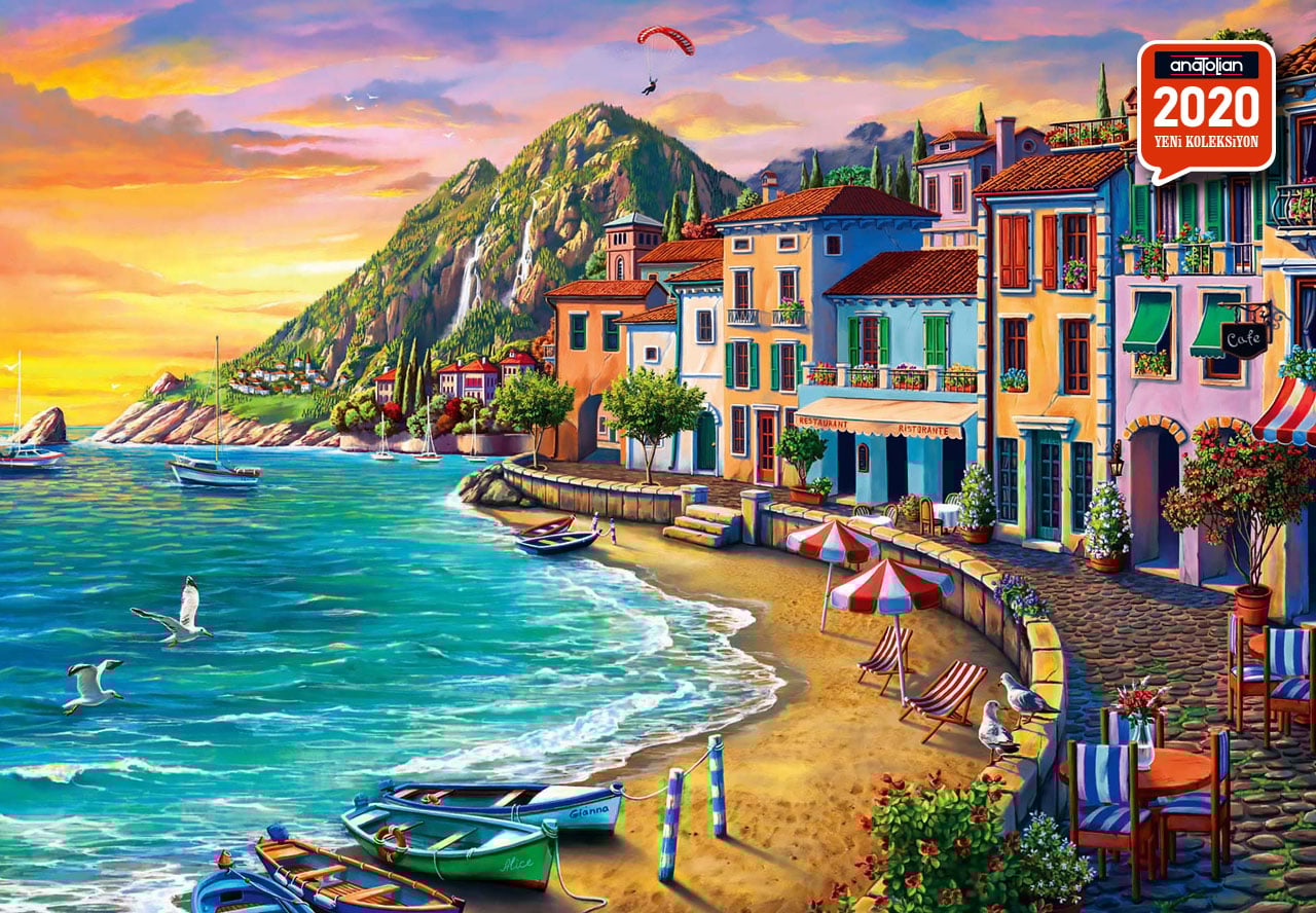 Паазл Anatolian Прекрасный пляж 2000 элементов