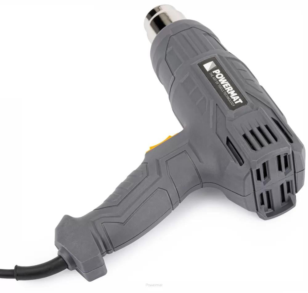Фен технічний Powermat PM-OP-2000MN 2797078506 будівельний для зняття фарби та термоусадки 2000 Вт - фото 3 Фен технічний Powermat PM-OP-2000MN 2797078506 будівельний для зняття фарби та термоусадки 2000 Вт - фото 3
