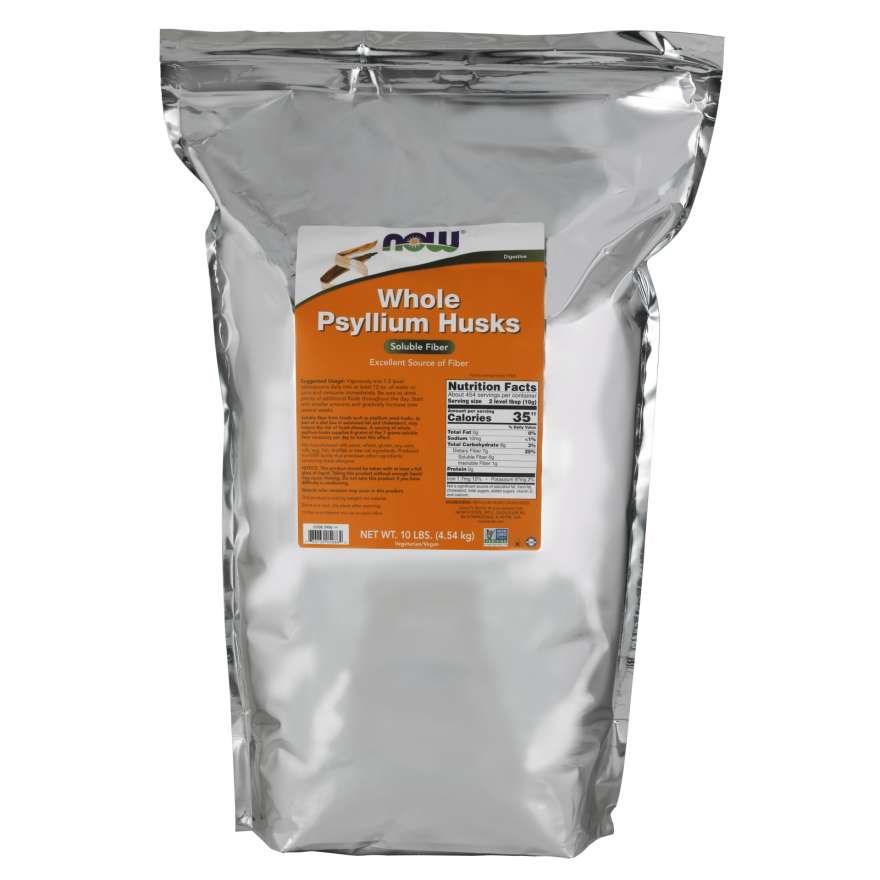 Натуральная добавка NOW Whole Psyllium Husks 4.54 кг (7931) Натуральная добавка NOW Whole Psyllium Husks 4.54 кг (7931)