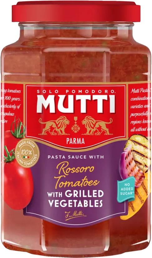 Соус томатний Mutti Grilled Vegetables з овочами гриль 400 г (20621228)