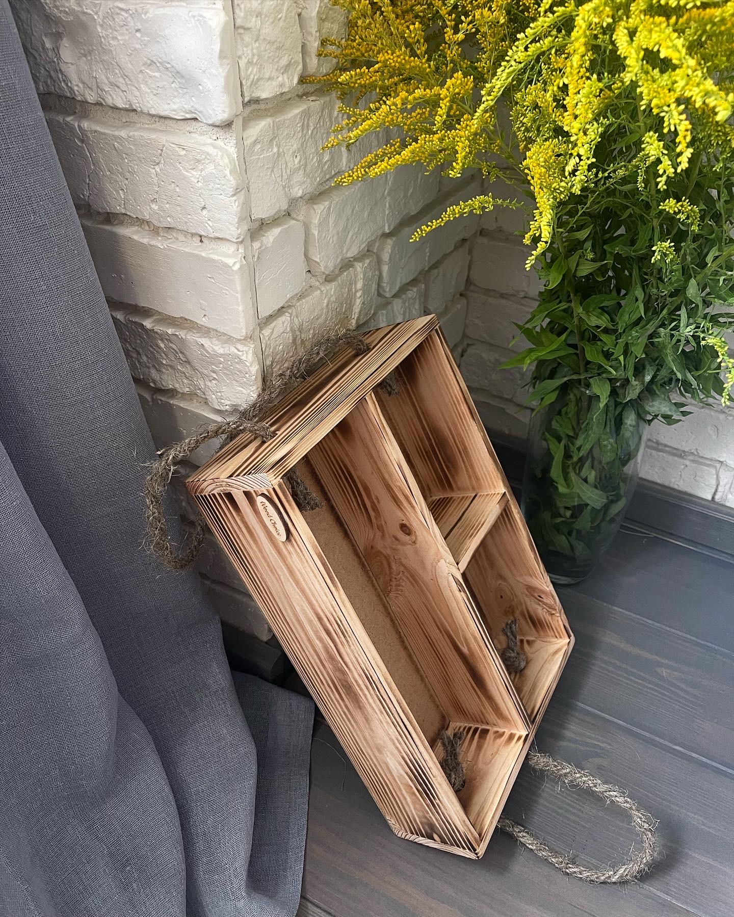 Ящик бокс дерев'яний подарунковий 35х23х9 Опал - фото 1 Ящик бокс дерев'яний подарунковий 35х23х9 Опал - фото 1