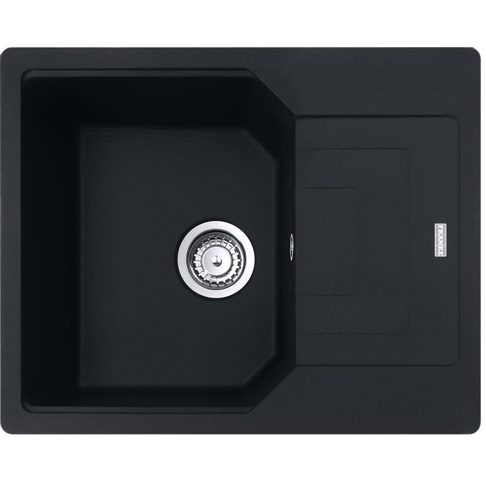 Мийка кухонна Franke граніт 114.0701.809 620x500 мм прямокутна Чорний (224357)