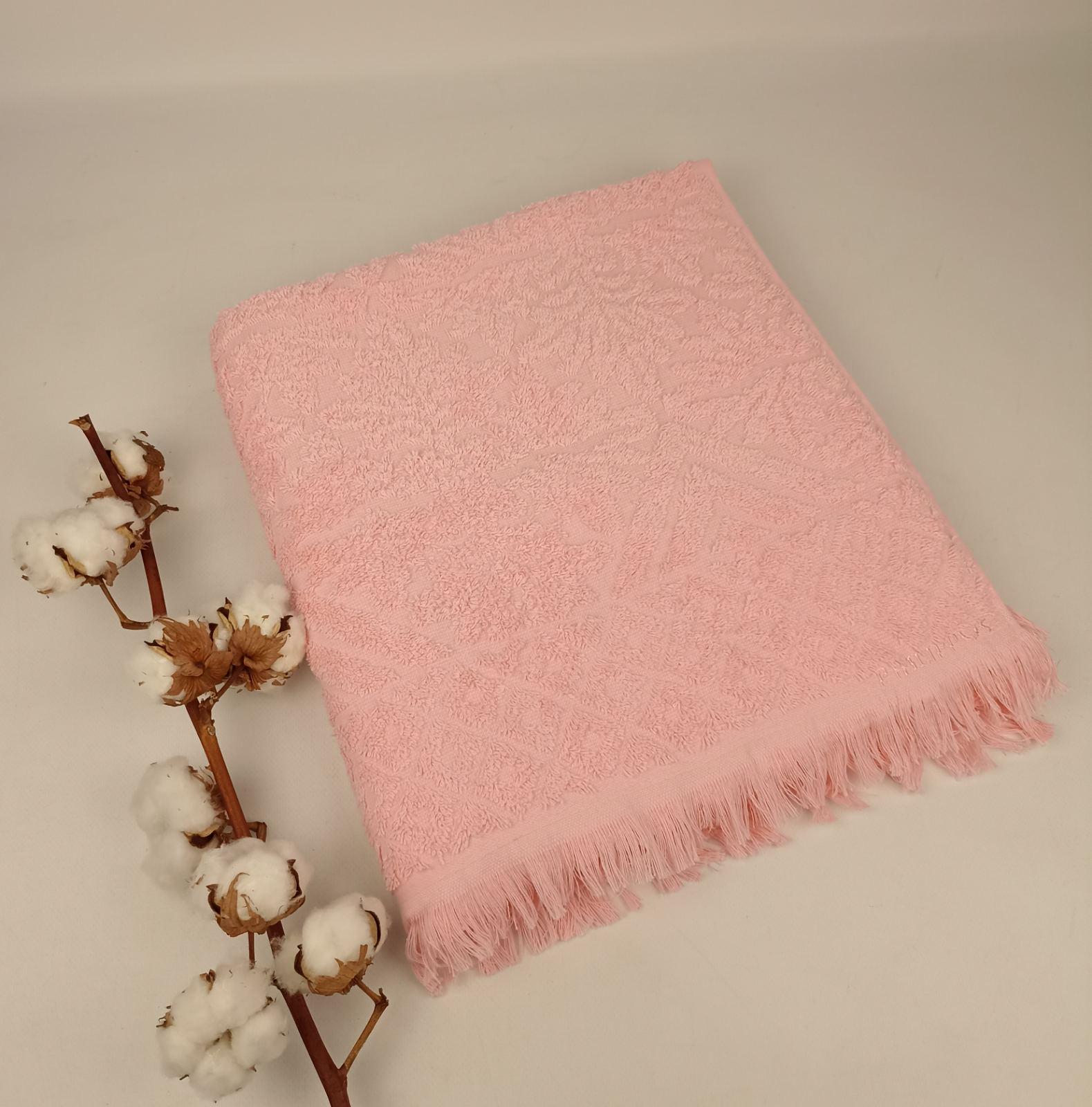 Полотенце Philippus Delux Cotton Puket 70х140 см Розовый (Е949) Полотенце Philippus Delux Cotton Puket 70х140 см Розовый (Е949)