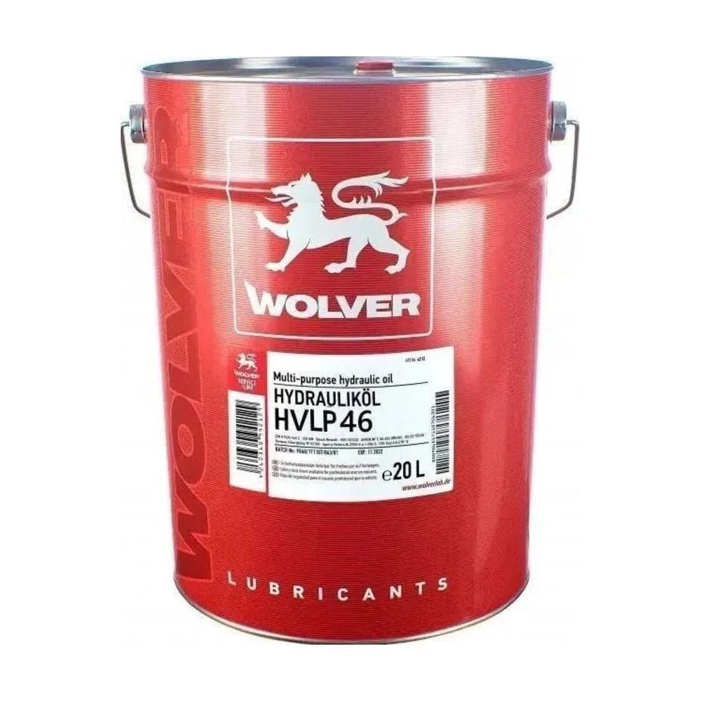 Гидравлическое масло Wolver HYDRAULIKÖL HVLP 46 20 л (14152)