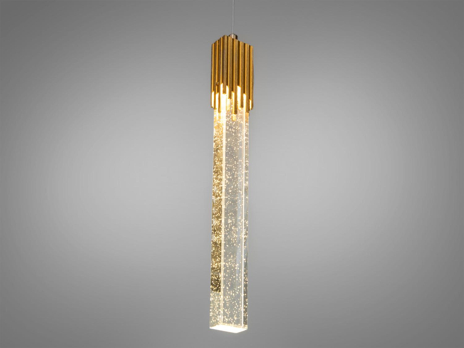 Подвес LED Diasha в стиле Нордик 4W A6552/1H GD Золотистый