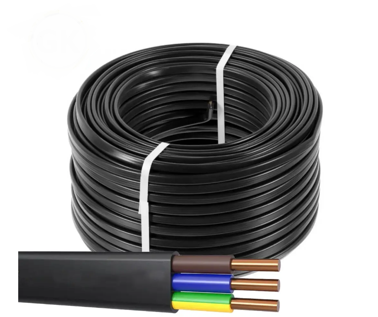 Кабель ВВГнг-П 3х6 ГАЛ-КАТ монолит медный плоский (28447205) - фото 2 Кабель ВВГнг-П 3х6 ГАЛ-КАТ монолит медный плоский (28447205) - фото 2