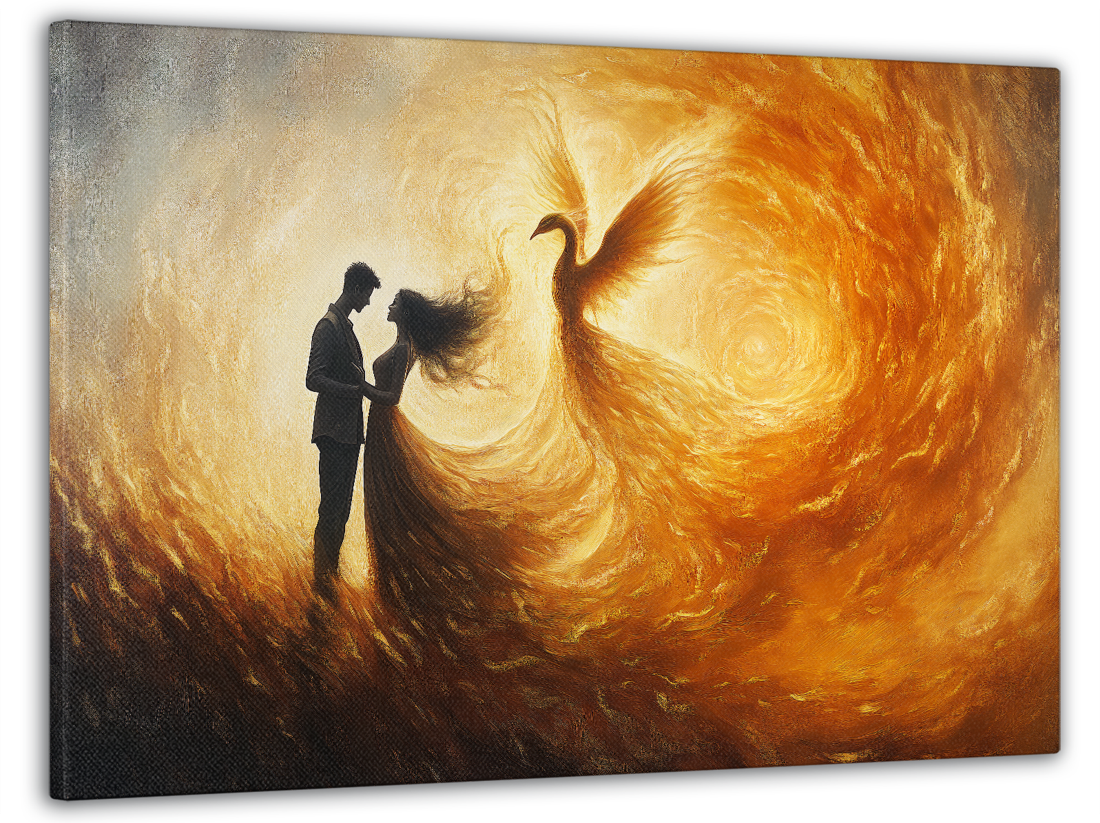 Картина на полотні Mako жар-птиця кохання 60x100 см (MK10569)