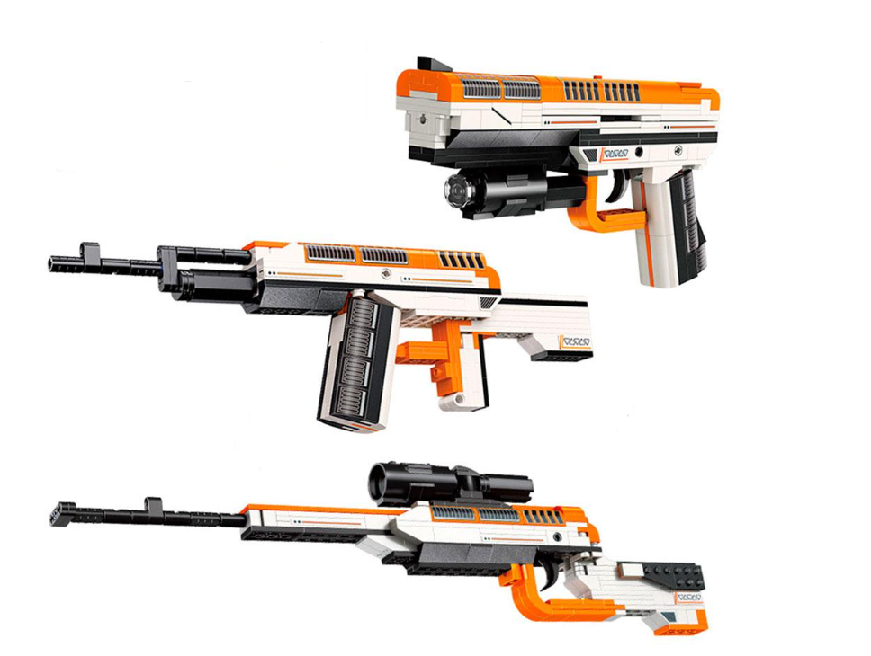 Конструктор Пистолет Qman 273 дет. (42109)