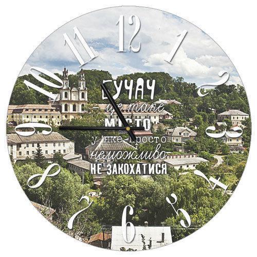 Часы настенные круглые Presentville 36 см (CHR P BCH002)