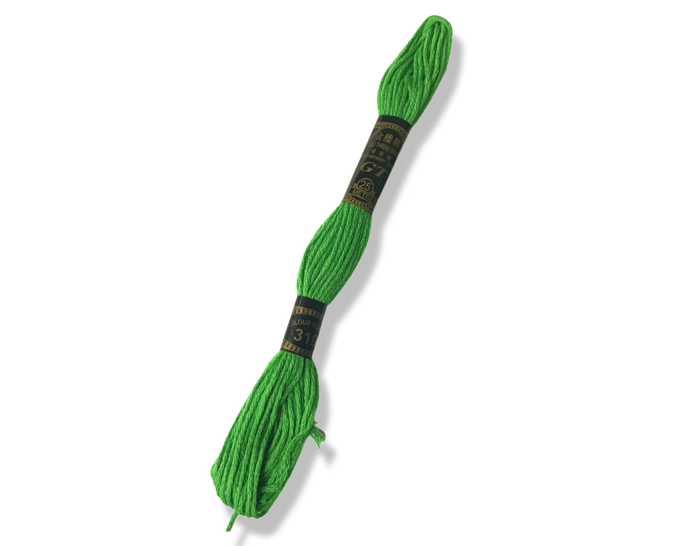 Нитка мулине однотонная 8 м (319)