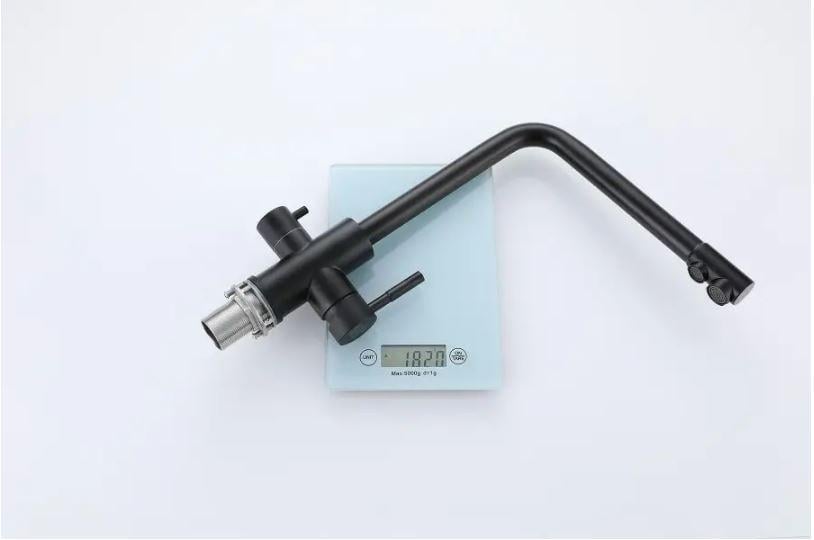 Смеситель для кухни Nett с подключением к фильтру Черный - фото 7 Смеситель для кухни Nett с подключением к фильтру Черный - фото 7