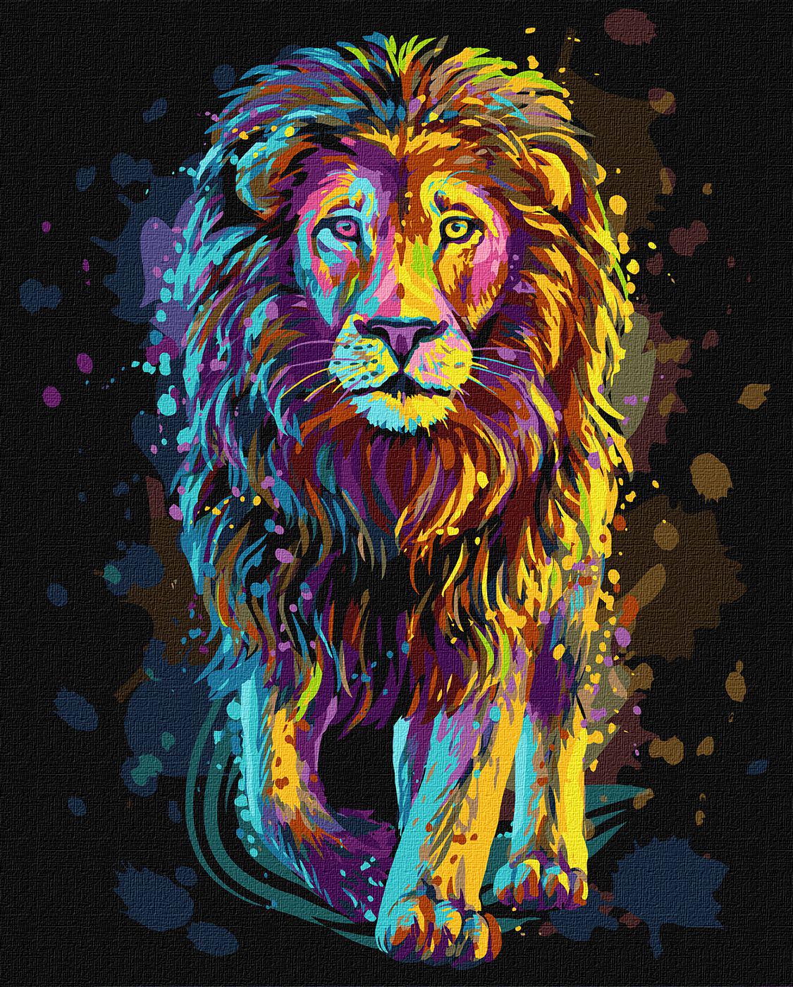 Картина по номерам Идейка Гордость джунглей 40x50 см (KH4390)