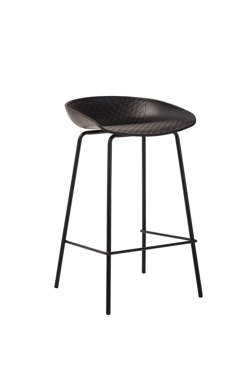 Стул барный Vetro Mebel B-06 Черный (B-06-L-black)