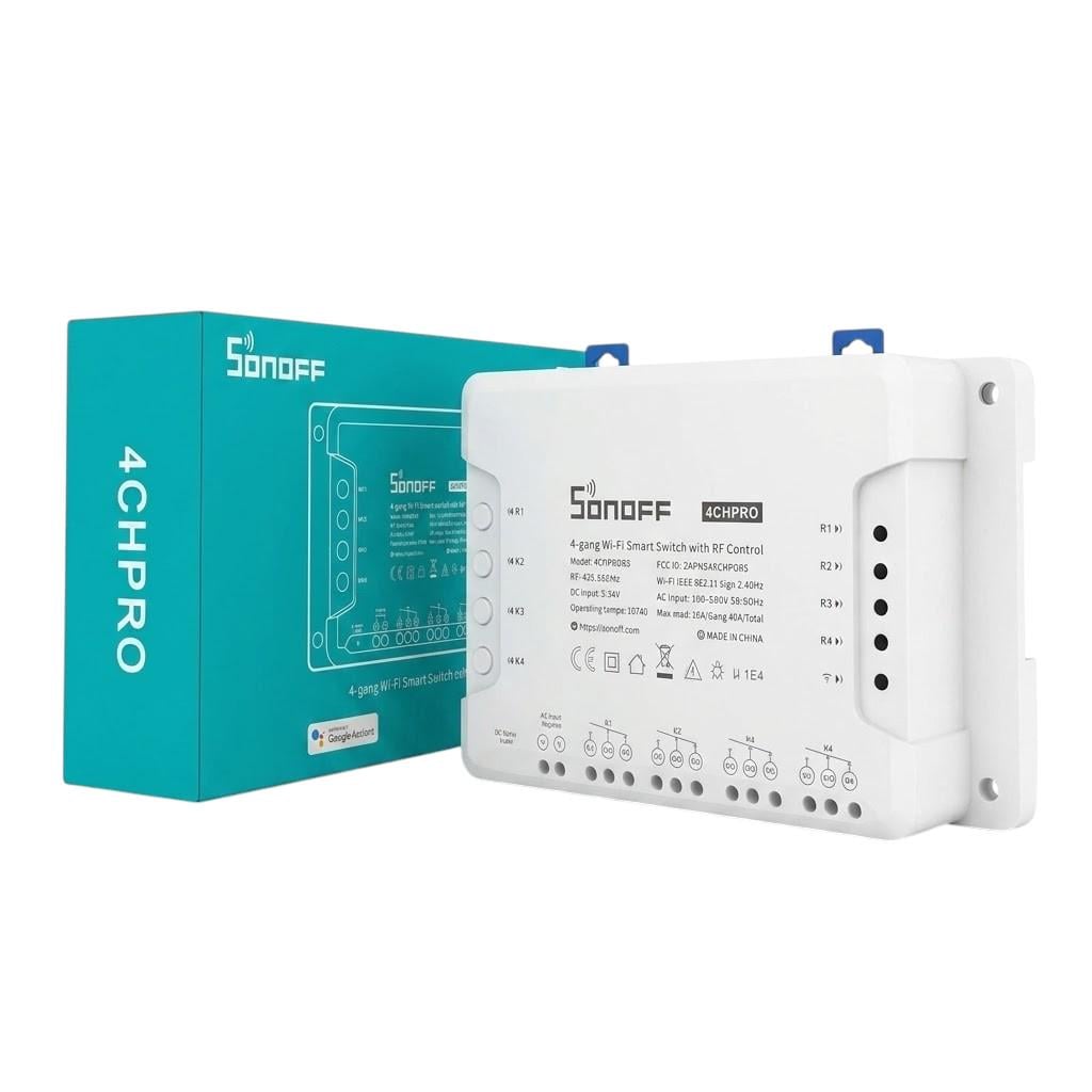 Вимикач Wi-Fi розумний 4-канальний SONOFF 4CH Pro R3 (35888028)