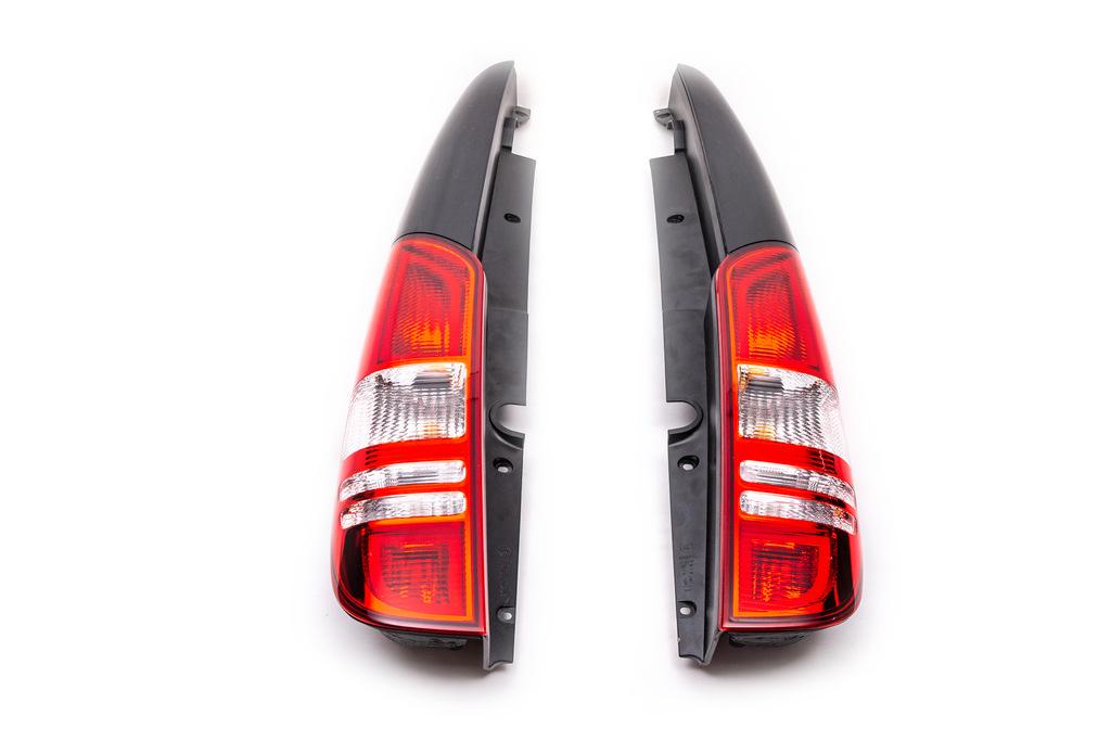 Задние фонари с LED габаритами для Mercedes Viano 2004-2015 г
