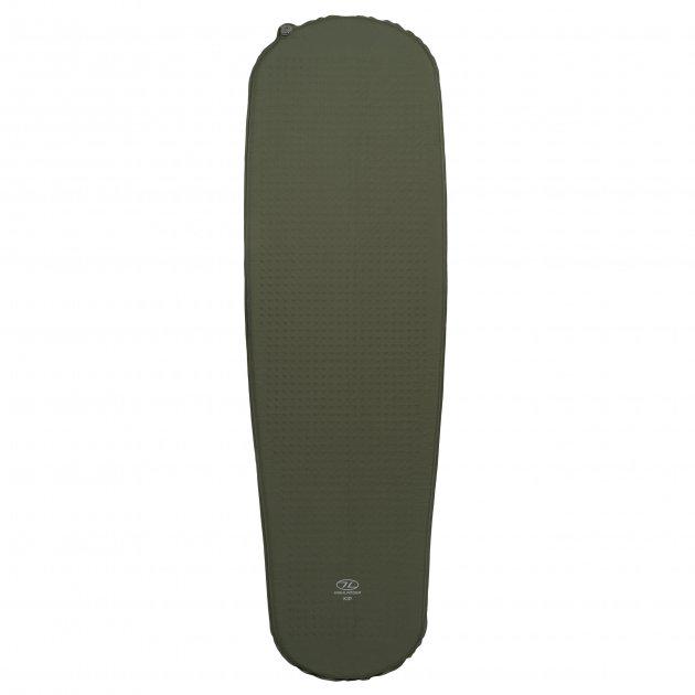 Килимок самонадувний Highlander Kip Self-inflatable Sleeping Mat 3 cm Olive (SM126-OG)