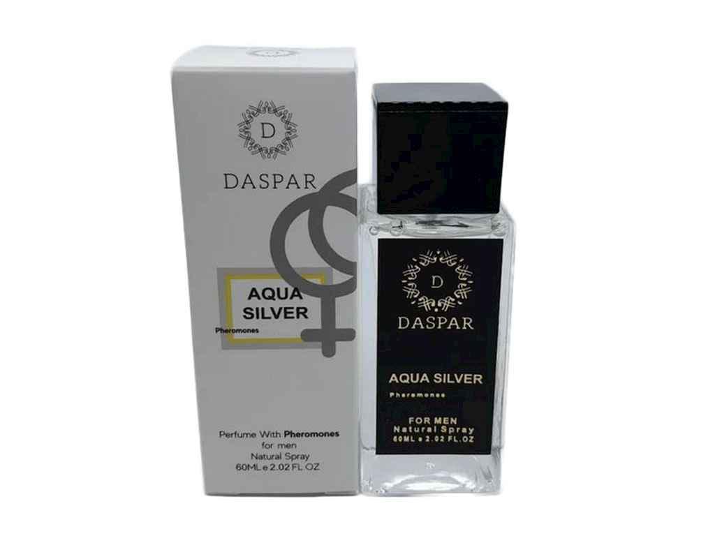 Парфюмированная вода для мужчин Daspar Aqua Silver с феромоном 60 мл (1029935)