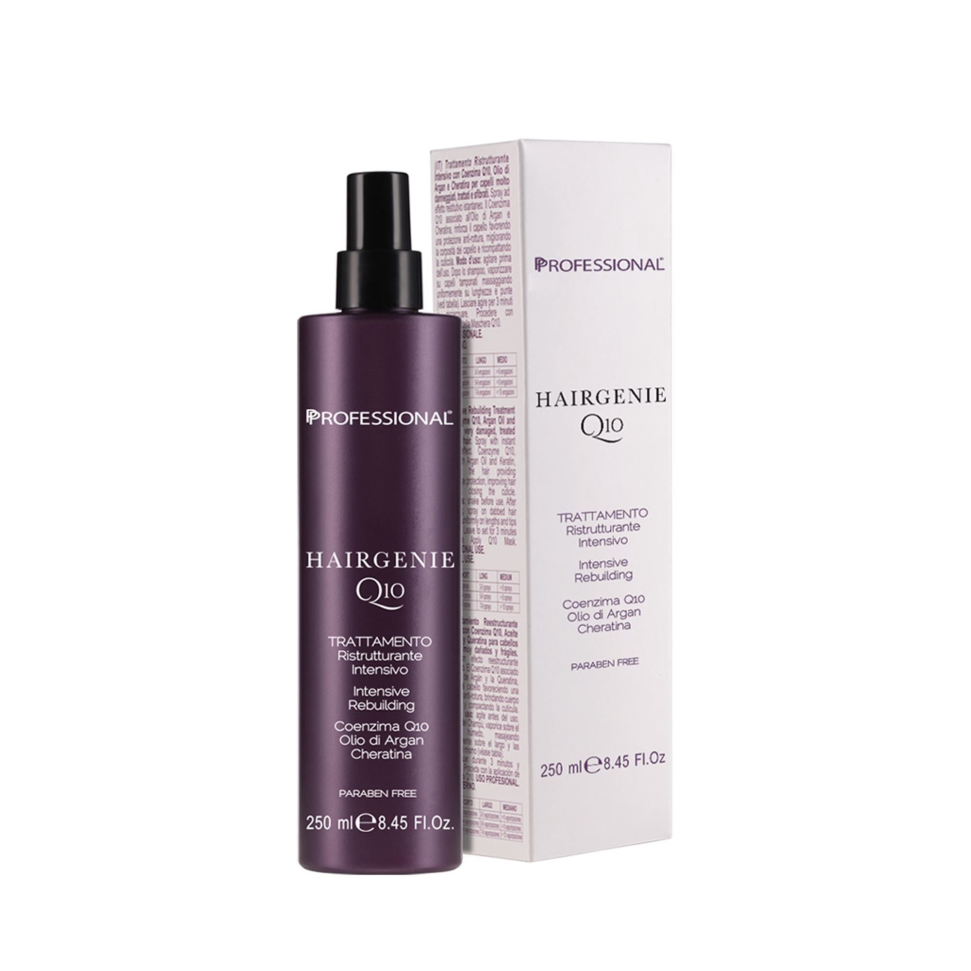 Спрей восстанавливающий Hairgenie Q10 Professional 250 мл (1041215000088)