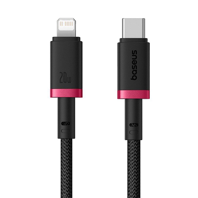 КабельBASEUS Dura Series Cable Type-C to Lightning P10377800U01-01 20W 1 м Black/Red
