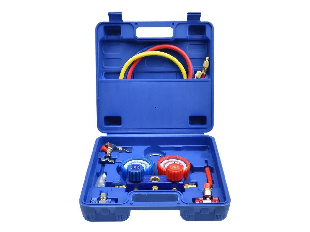 Набор для обслуживания системы кондиционирования Geko G02670 в пластиковом чемодане