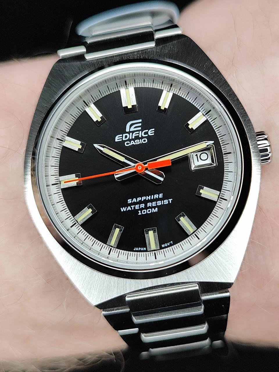 Наручные часы мужские Casio EFB-109D-1A Edifice с сапфировым стеклом/стальным корпусом/водозащитой 100 м Черный (2734162834) Наручные часы мужские Casio EFB-109D-1A Edifice с сапфировым стеклом/стальным корпусом/водозащитой 100 м Черный (2734162834)