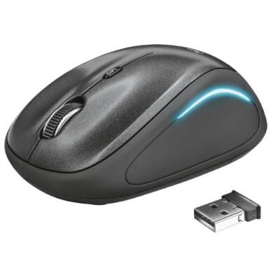 Мышь Trust Yvi FX Wireless Mouse Black (22333)