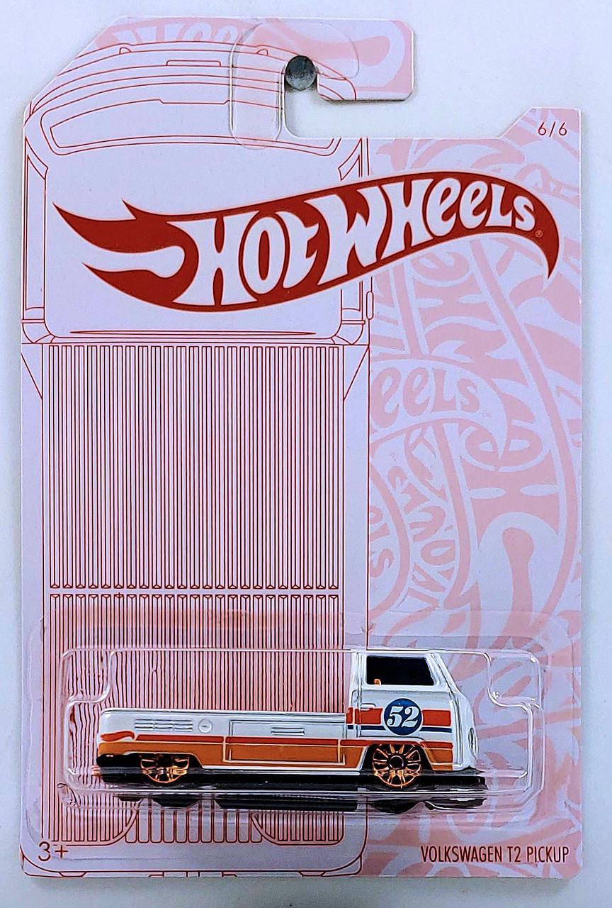 Игрушечная машинка Hot Wheels Volkswagen T2 Pickup 2020 52nd Anniversary Pearl & Chrome (GJW54)
