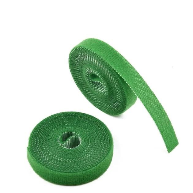 Стрічоки-липучки садові для підв'язки рослин 2 шт. по 5 м Зелений (Е050838-2) - фото 5
