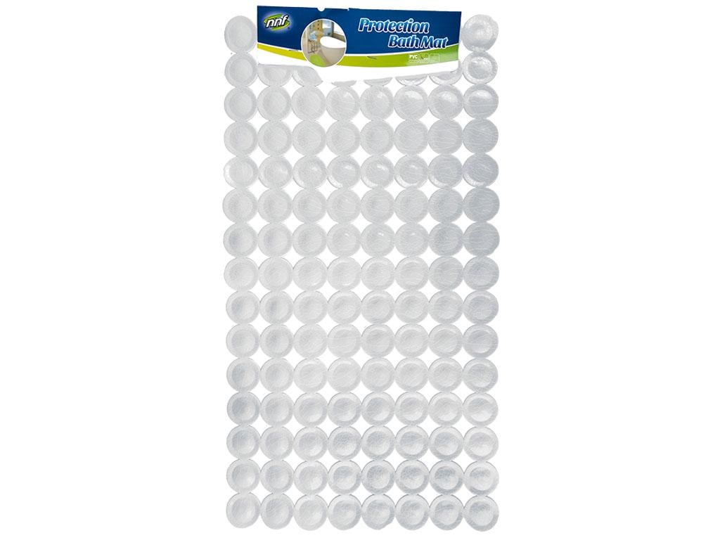 Килимок протиковзкий у ванну кімнату Bubble ПВХ 36х67,5 см Білий (MMS-WW00588) - фото 1 Килимок протиковзкий у ванну кімнату Bubble ПВХ 36х67,5 см Білий (MMS-WW00588) - фото 1