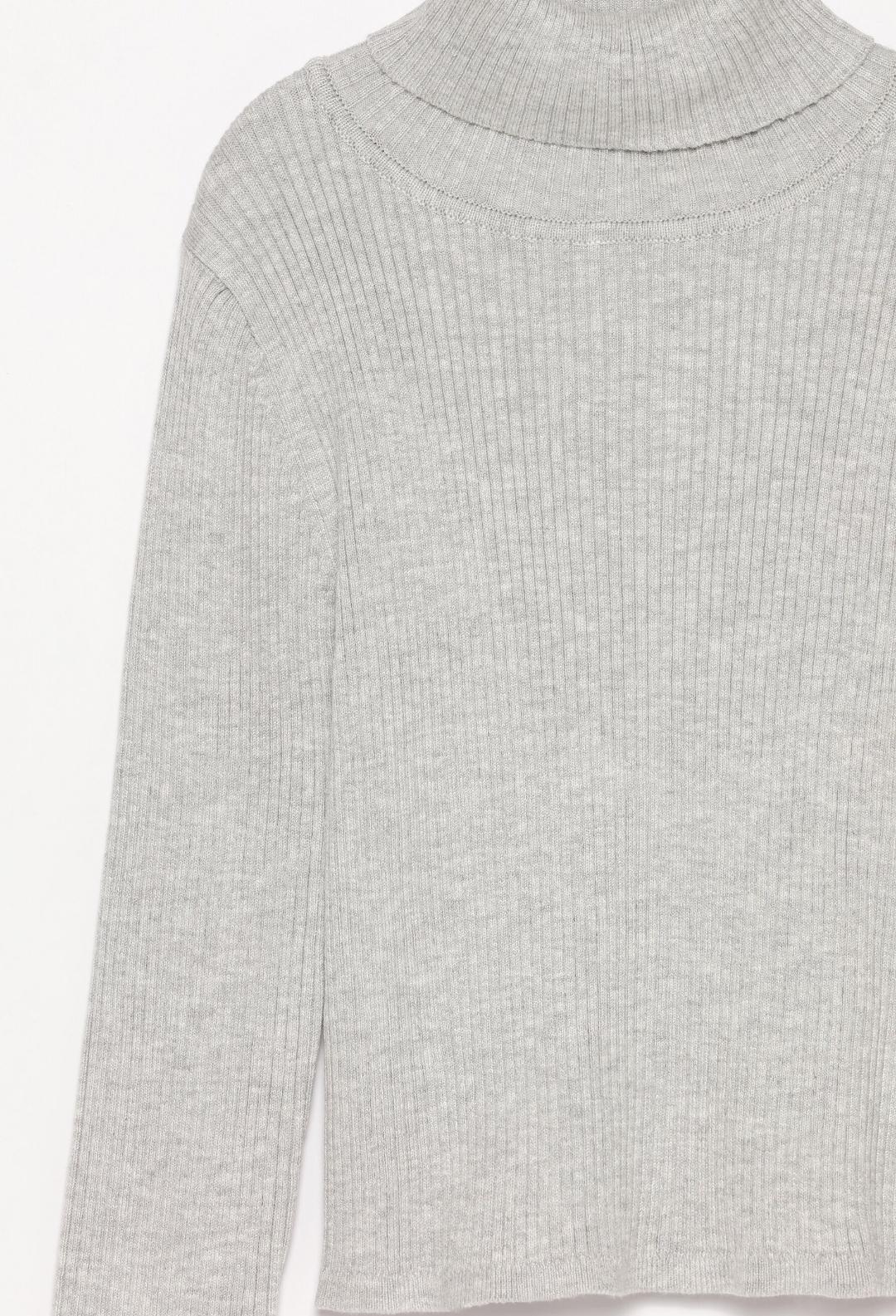 Водолазка-гольф для дівчинки Lefties 128 см Сірий (25080106) - фото 3 Водолазка-гольф для дівчинки Lefties 128 см Сірий (25080106) - фото 3