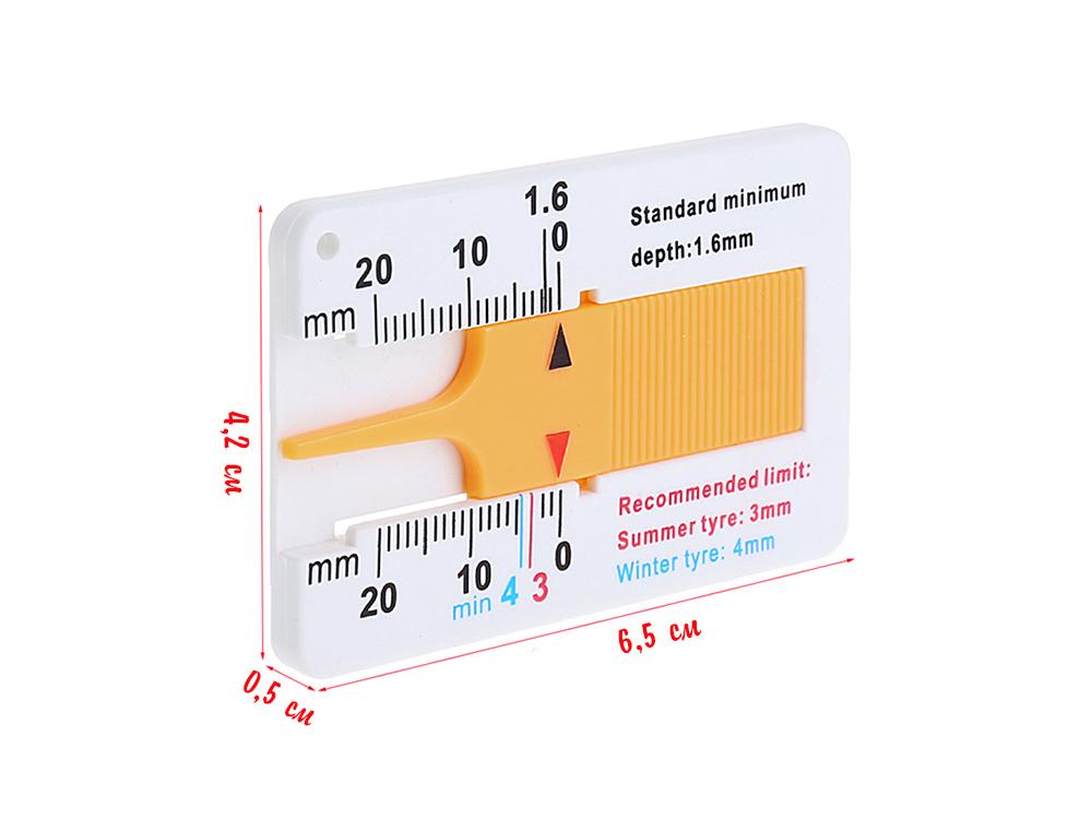 Измеритель глубины протектора шин 0-20 мм (Е1002-816-00) - фото 4