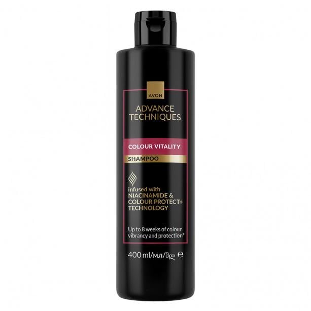 Шампунь для фарбованого волосся Avon Advance Techniques Сяйво кольору 400 мл (37475013)