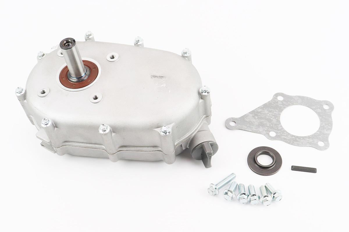 Редуктор с автоматическим сцеплением под шпонку 20 мм выходной вал 20 мм передаточное число 1/2 к мотоблокам (207518)