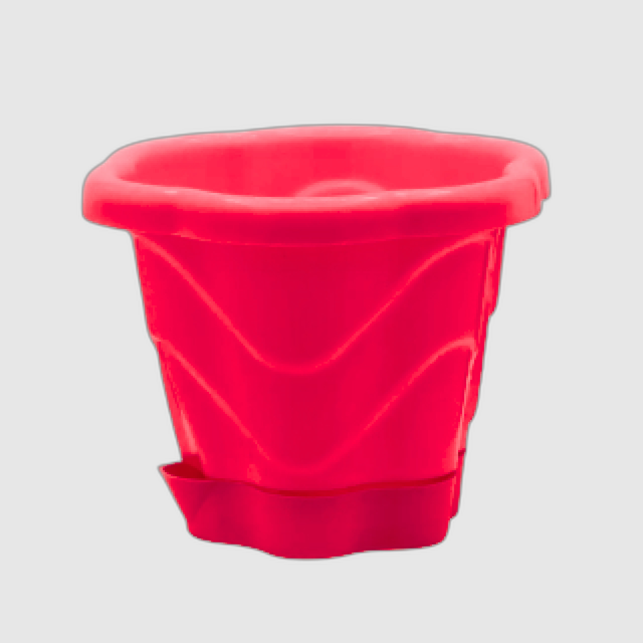 Вазон Фіалка 15 см Стигла вишня (46775) - фото 2 Вазон Фіалка 15 см Стигла вишня (46775) - фото 2