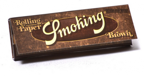 Половина блока сигаретного паперу Smoking Regular 25 стиков Brown